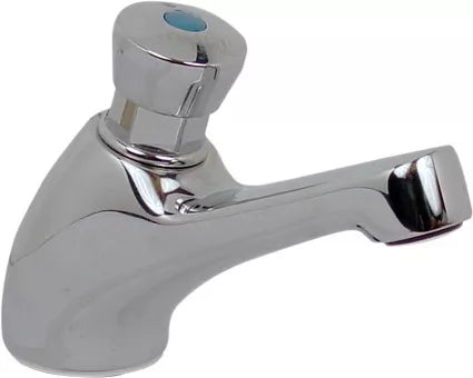 Llave individual lavabo temporizadora maneral boton rugo 16-t