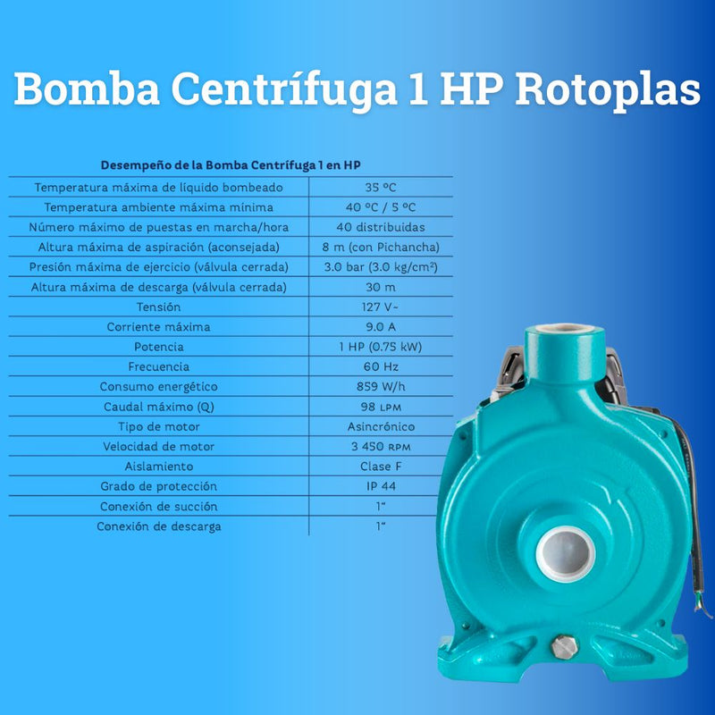 Bomba Centrífuga Rotoplas