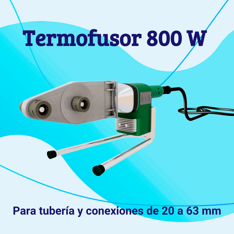 Termofusor Tuboplus Hidráulico (PP-R)