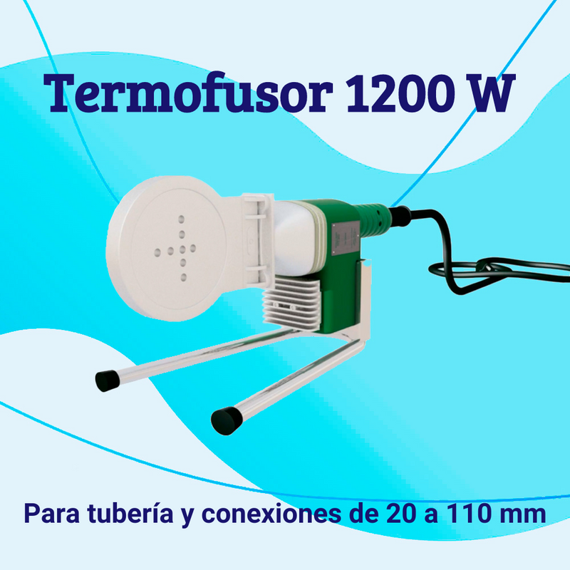 Termofusor Tuboplus Hidráulico (PP-R)